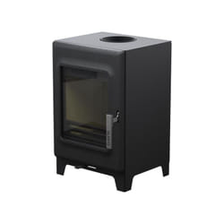 Supra - FR9016310B-Poêle à bois-THEODORE-4,8kW-Vision verticale - fonte et acie théodore