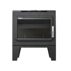 Poêle à bois fonte 6.1kw anthracite - Fr9016760b - SUPRA