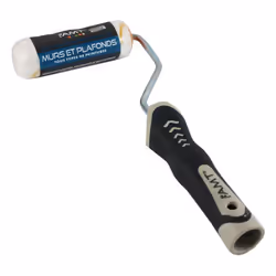 Rouleau Brosse Murs Et Plafonds - 30 Mm - Tous Types De Peintures - Fibres Polyamides 12 Mm -  Manche Et Rouleau - Amt