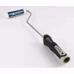 Rouleau Brosse Spécial Radiateur - 15 Mm - Peintures Mates Ou Satinées - Fibres Polyamides 12 Mm - Manche Et Rouleau - Amt