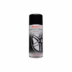 AMT Aérosol Jantes Noir est une peinture acrylique destinée à la rénovation des jantes automobiles.