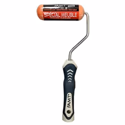 Rouleau pour surfaces régulière, tendu parfait, finition brillante Excellent pouvoir absorbant et recouvrant, haute résistanc ...