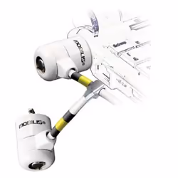 Mobilis 001223, 1,8 m, Clé, Acier, Blanc
