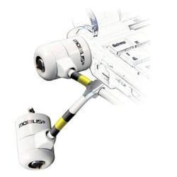 Mobilis 001223 câble antivol Blanc 1,8 m