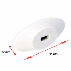 Mobilis Security Slot, Blanc