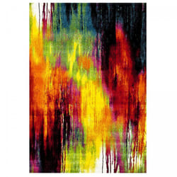 Unamourdetapis - Tapis salon et chambre 80x150 multicolore rectangle tissé motif géométrique belo 1