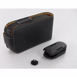 G-Mobility GRJMLC52, Étui avec portefeuille, Noir, Cuir, P3600
