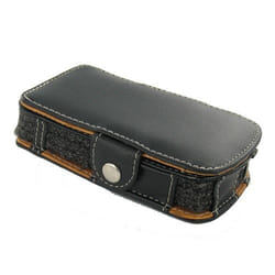 G-Mobility GRJMLC53 Housse de protection pour GPS Noir Cuir