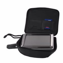 G-Mobility GRJMLCGPSMIO Housse de protection pour GPS Étui Noir Cuir