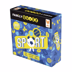 Topi Games FAMILY QUIZZ SPORT, unisexe, 30 pièce(s), Carton, Plastique, Gris, Bleu, 01-05-2019, Chine