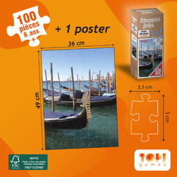 Topi Games ECHAPEES BELLES - VENISE - 100 pièces