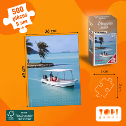 Topi Games ECHAPEES BELLES - POLYNESIE - 500 pièces - Vue supplémentaire 2