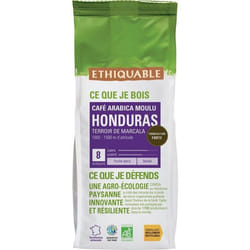 ETHIQUABLE Café moulu Arabica Honduras Bio - 250 g