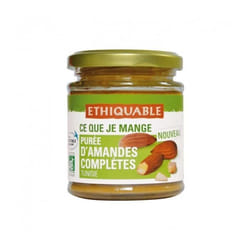 Pate a tartiner Ethiquable modele puree damandes completes bio - 170 g