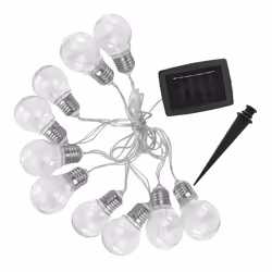 Lumisky Dixy, 10 lampe(s), LED, 3,8 m, 1 pièce(s)