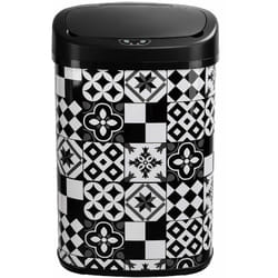Kitchen Move - Poubelle de cuisine automatique majestic Noir Acier inoxydable 58 l