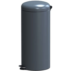 Kitchen Move - Poubelle de cuisine à pédale urban Gris Acier inoxydable 30 l