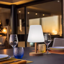 Lumisky Standy Mini Wood lampe de table LED