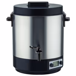 Stérilisateur électrique inox 31 litres 2100 W REDWOOD avec affichage digital LCD et Robinet Température réglable et timer Ce ...
