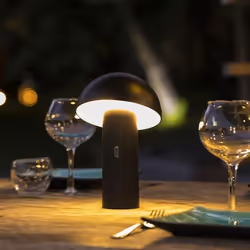 Lumisky Tod Black lampe de table LED