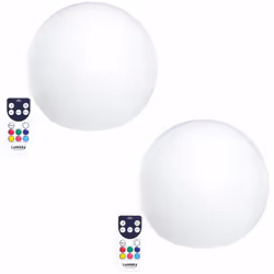 BOULE LUMINEUSE LED SANS FIL : Bobby C30 est une boule lumineuse flottante sans fil avec recharge sur socle à induction, télé ...