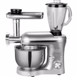 Robot pâtissier multifonction, pétrisseur professionnel stable et rapide avec 6 vitesses ! Facile à pétrir avec un moteur à m ...