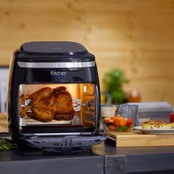 Kitchen Move COLORADO Unique 11 L Autonome 2000 W Friteuse d’air chaud Noir