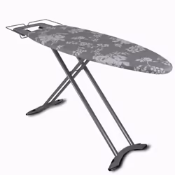 Table à repasser pliable 2en1 Fabriqué en Europe. Grande planche à repasser. Dimension du grand plateau ergonomique : 130x47  ...