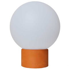 Lampe de table sans fil TERRA TERRE CUITE - 60 à 130 lumens - Ø 20 x H 25 cm - LUMISKY