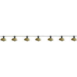 Guirlande lumineuse extérieur COTTAGE Beige Poly rotin 5.70m
