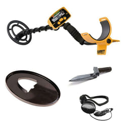 Pack : Détecteur de métaux Garrett ace 200i + Couteau de fouille + Accessoires