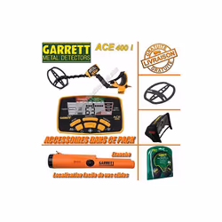 Le Garrett ACE 400i : L'évolution du détecteur de métaux le plus vendu au monde. le Garrett EURO ACE ! CE PACK COMPREND : Un  ...