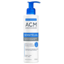 Laboratoire ACM Sensitélial Gel Nettoyant Surgras 200 ml