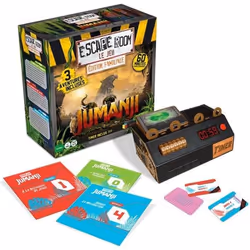 RIVIERA GAMES - Escape Room le Jeu - Coffret de 3 aventures - JUMANJI