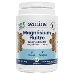 Oemine Magnésium Huître 60 Gélules