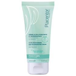 Placentor Végétal Crème Ultra-Hydratante et Régénératrice Peaux Très Sèches et Sensibles 200 ml