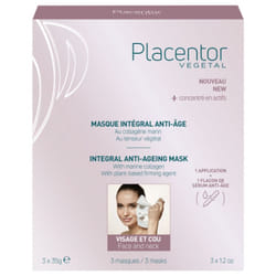 Placentor Végétal Masque Intégral Anti-Âge 3 x 35 g
