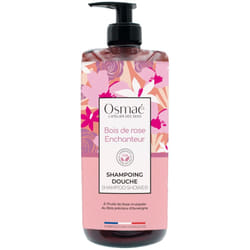 Osmaé Shampoing Douche Bois de Rose Enchanteur 1 L