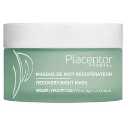 Placentor Végétal Masque de Nuit Récupérateur 50 ml