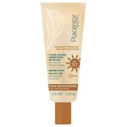 Placentor Végétal Fluide Solaire Correcteur de Taches SPF50+ 40 ml