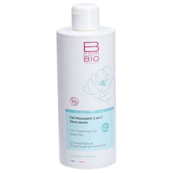 BcomBIO Gel Moussant 2en1 Sans Savon Bio 500 ml