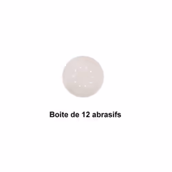 Abrasif Moussflex argent Ø225 GR100 FLEX boite de 12 - 314010
