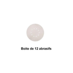 Abrasif Moussflex argent Ø225 GR100 FLEX boite de 12 - 314010