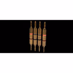 Norstone NORBANX4 - Set of 4 gold-plate banana plugs connecteur de fils Or - Vue supplémentaire 4