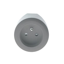 Prise 2p+t Avec Chargeur Usb - Gris - Watt&co