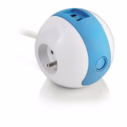 Avec une véritable envie de dépoussiérer limage de la multiprise >, WATT&CO a créé la première multiprise ronde. Un design un ...