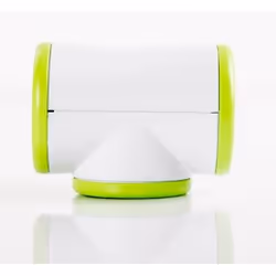 WATT&CO Triplite adaptateur prise d'alimentation Type E (FR) Vert, Blanc