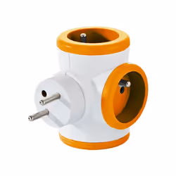 Watt&co - Chargeur Triplite 3x16A rotative 180°