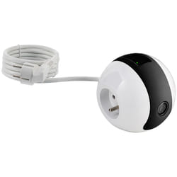 Watt&co - Multiprise Multimédia wattball 2P 16A + 1P 6A + usb 2,1A - Noire - Watt&Co