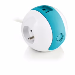 Avec une véritable envie de dépoussiérer limage de la multiprise >, WATT&CO a créé la première multiprise ronde. Un design un ...